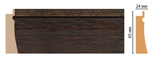 картинка 524-1333 багет <65*24> DECOMASTER(18шт) от магазина