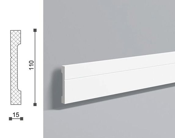 Купить FD2 Профиль Бельгия Wallstyl<110*15>2м(13шт)