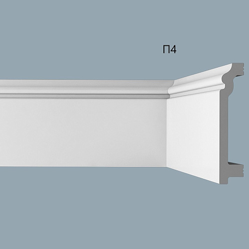 картинка Плинтус XPS POLYMER П 4 100/20  <100*20>(12шт) от магазина