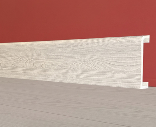 картинка Плинтус - Наличник Декор С04-1 серый тополь 70*17*2400 мм от магазина