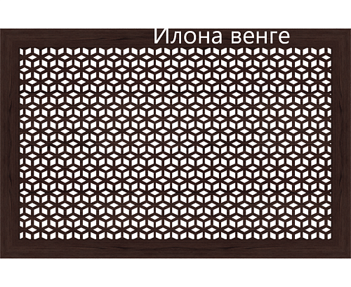картинка Экран для радиатора Илона венге 120*60 от магазина