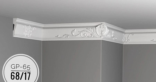 картинка Плинтус потолочный GP-65 <68*17> от магазина