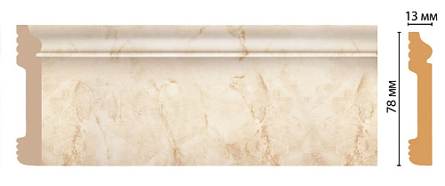 картинка D005-80 плинтус напольн.DECOMASTER <78*13> (26шт) от магазина