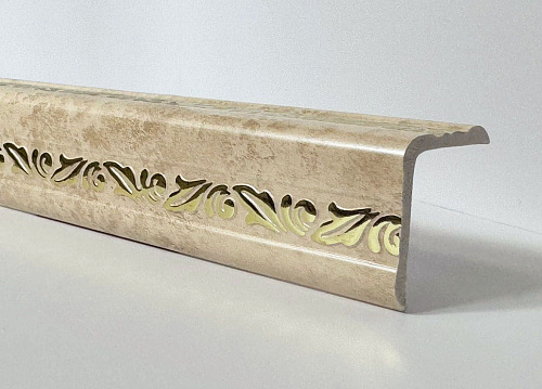 картинка  Уголок ПВХ Д03 №284 золото 30*30*2,7м(30шт) от магазина