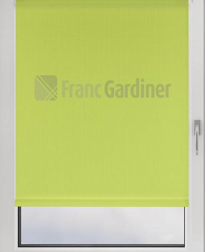 картинка Штора рулонная Shantung 55*160см зеленый от магазина