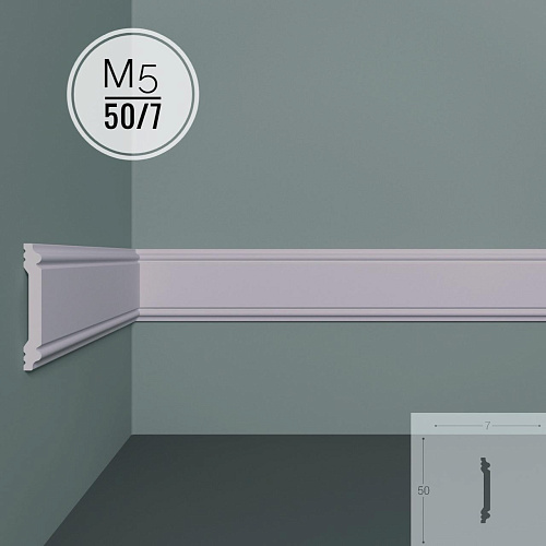 картинка Молдинг XPS POLYMER M 5 50/7 <50*7> от магазина