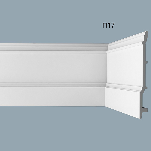 картинка Плинтус XPS POLYMER П 17 250/23 <250*23> от магазина