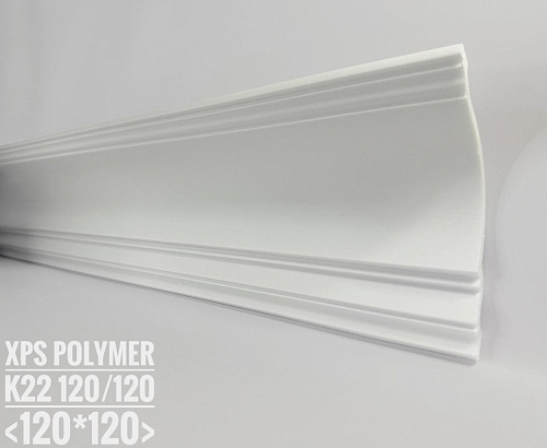 картинка Карниз XPS POLYMER К22 120/120 <120*120>(7шт) от магазина