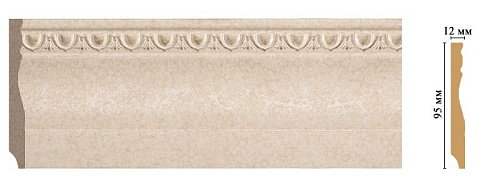 картинка 153-18D плинтус напол. <95*12> (18шт) от магазина