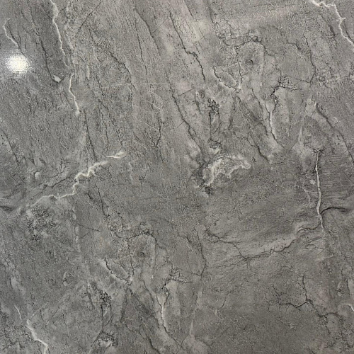 картинка Гибкий мрамор Каррара-125 с двойным лаком 2,5мм 1,2м*2,8м DUROFLEX от магазина