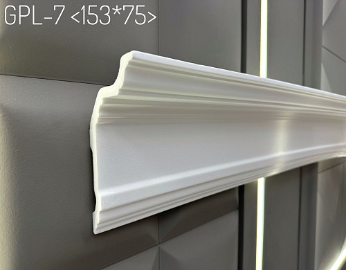 картинка Плинтус потолочный  GPL-7 <153*75> от магазина