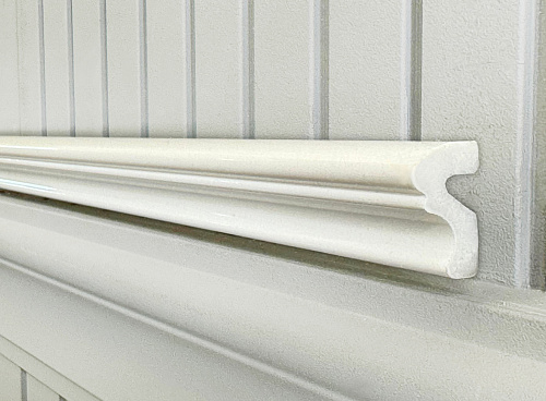 картинка Молдинг Меандр 1221-01 Белый глянцевый 2,5м от магазина