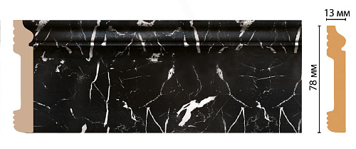 картинка D005-78 плинтус напольн.DECOMASTER <78*13> (26шт) от магазина