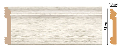картинка D005-70 плинтус напольн.DECOMASTER <78*13> (26шт) от магазина