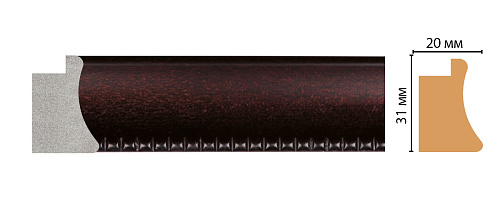 картинка FM7-1 багет <31*20> DECOMASTER(54шт) от магазина