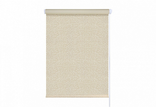 картинка Мини Ролета Блэкаут Кристалл 66*175 крем от магазина