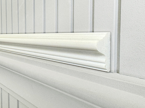 картинка Молдинг Меандр 1130-01 Белый матовый 2,5м от магазина