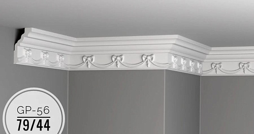 картинка Плинтус потолочный GP-56 <79*44> от магазина