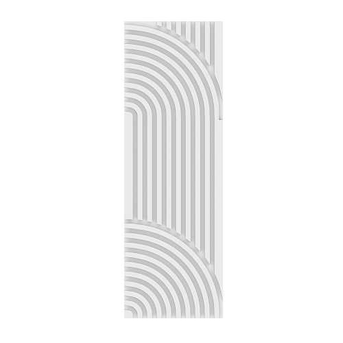 картинка Композитная декоративная панель Decoplume Wave 6 (295*99*10мм) от магазина