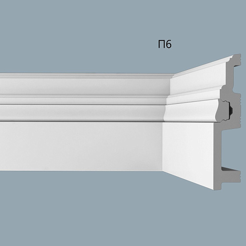 картинка Плинтус XPS POLYMER П 6 120/24 <120*24>(9шт)  от магазина