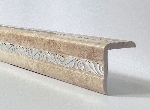 картинка Уголок ПВХ Д03 №284 серебро 30*30*2,7м от магазина