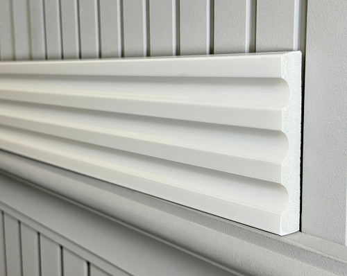 картинка молдинг меандр 1378-01 Белый матовый 2,5 от магазина