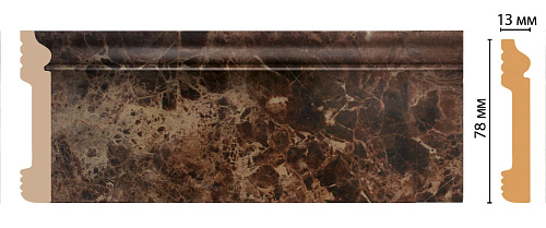 картинка D005-713 плинтус напольн.DECOMASTER <78*13> от магазина