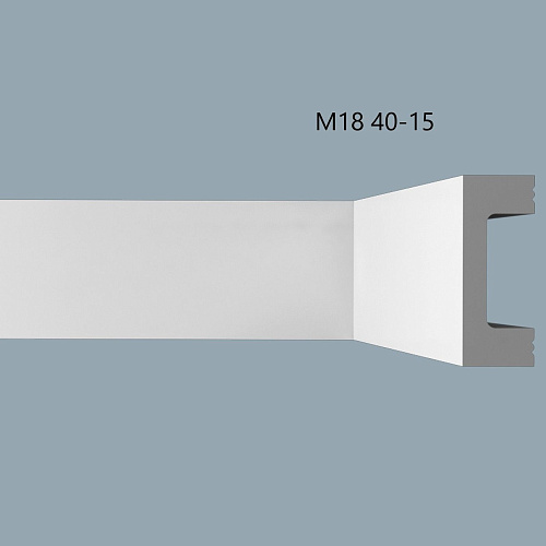картинка Молдинг XPS POLYMER M 18 40/15  <40*15>(24шт) от магазина