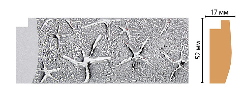 картинка FM17-1 багет <52*17> DECOMASTER(34шт) от магазина