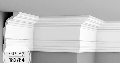 картинка Плинтус потолочный GP-87 <182*84> от магазина