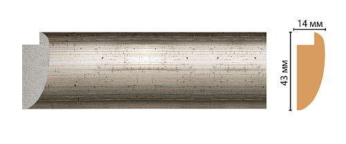 картинка FM6-2 багет <43*14> DECOMASTER(54шт) от магазина