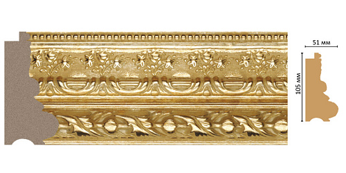 картинка 229-1068 багет <105*51> DECOMASTER(8шт) от магазина
