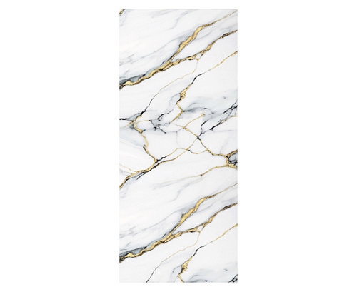 картинка Гибкий мрамор Каррара-119 с двойным лаком 2,5мм 1,2м*2,8м DUROFLEX от магазина