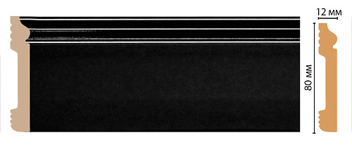 картинка D005-195 плинтус напольн.DECOMASTER <80*12> от магазина