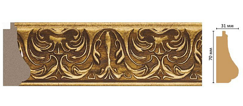 картинка 566-1223 багет <70*31> DECOMASTER(15шт) от магазина