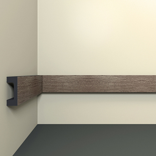 картинка Молдинг XPS МЛ18/3 Ф Дикий дуб (40*15*3000) BELLO DECO от магазина