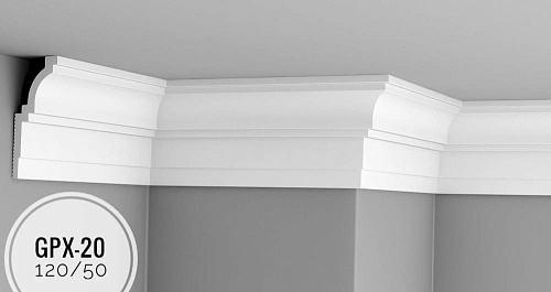 картинка Плинтус потолочный GPX-20 от магазина