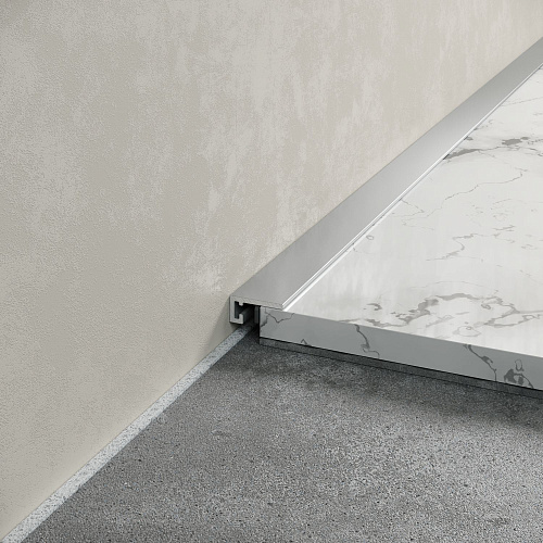 картинка Профиль LACONISTIQ Micro 11 mini серебро анодированный <11*5*2000>5 зажимов в комплекте от магазина