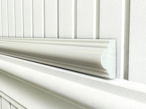 картинка Молдинг Меандр 1225-01 Белый глянцевый 2,5м от магазина