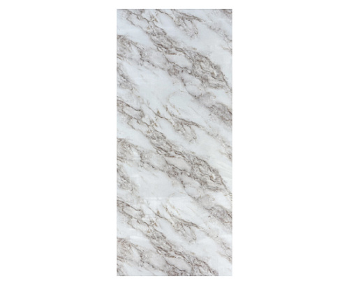 картинка Панель (1200*2800*1мм) Каррара бежевый глянцевое покрытие AURA FLEX от магазина