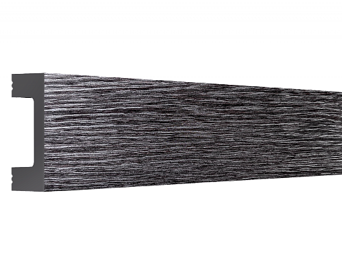 картинка Молдинг  XPS МЛ18 Графитовый массив (40*15*2600) BELLO DECO от магазина