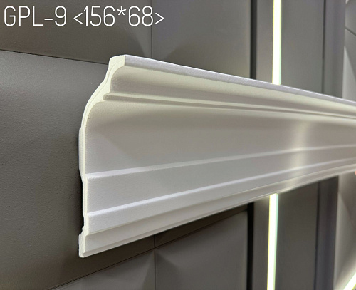 картинка Плинтус потолочный  GPL-9 <156*68> от магазина