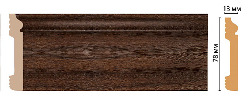 картинка D005-438 плинтус DECOMASTER <78*13> (26шт) от магазина