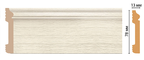 картинка D005-1070 плинтус напольн.DECOMASTER <78*13> (26шт) от магазина