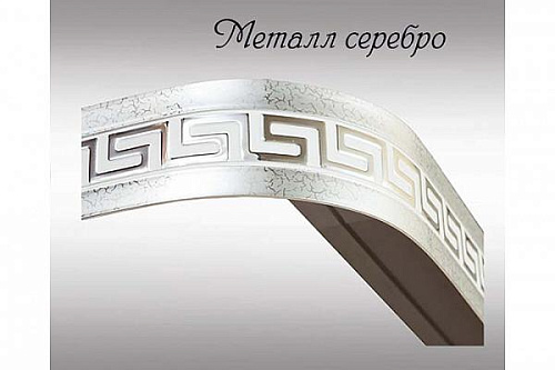 картинка Бленда(5,5см)Олимп мет серебро бел 60м от магазина