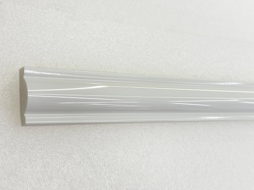 картинка Молдинг Меандр 1230-01 Белый глянцевый 2,5м от магазина