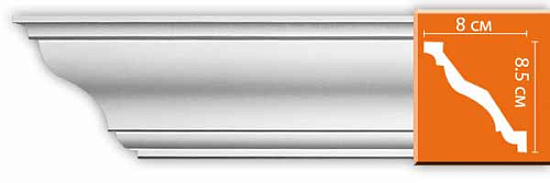 картинка 96625F Плинтус гладкий FLEX DECOMASTER <95*80*2400>(30шт) от магазина