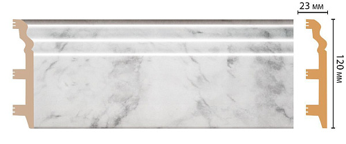 картинка D233-79 плинтус DECOMASTER <120*23>(10шт) от магазина