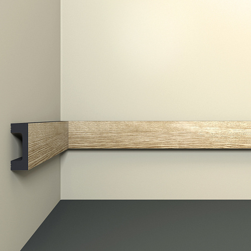 Молдинг XPS МЛ18/3 Ф Классический дуб (40*15*3000) BELLO DECO