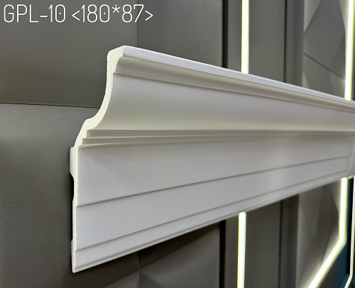 картинка Плинтус потолочный  GPL-10 <180*87> от магазина